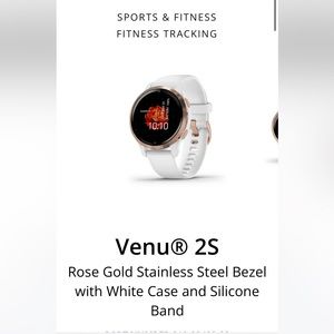 Womens Garmin Venu 2S 40mm